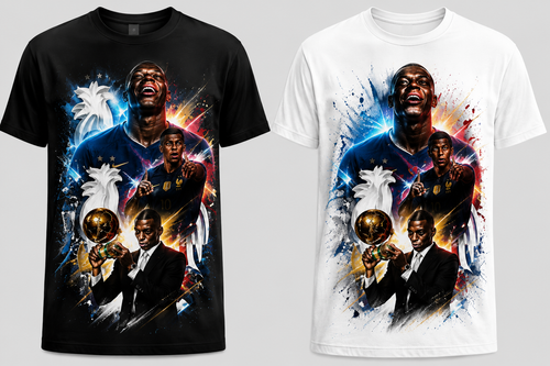 Grenadiers Spirit Haiti Football Fan-Art Tee